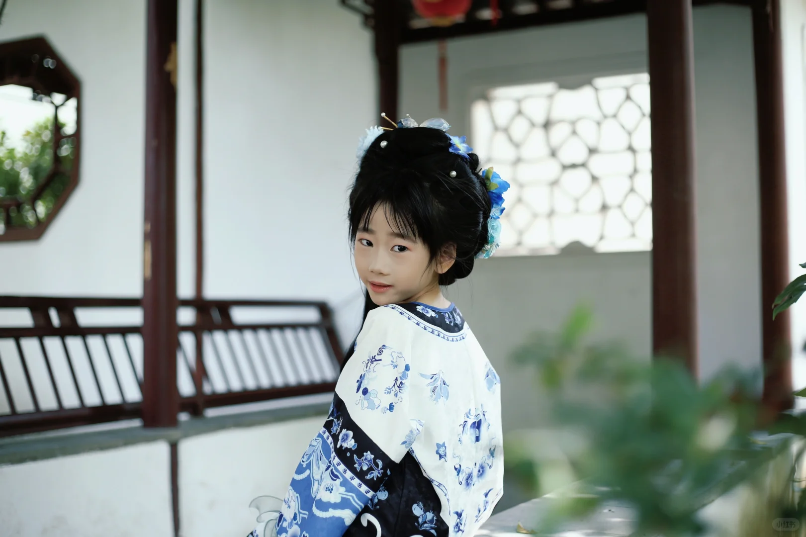 清汉女写真，母女写真