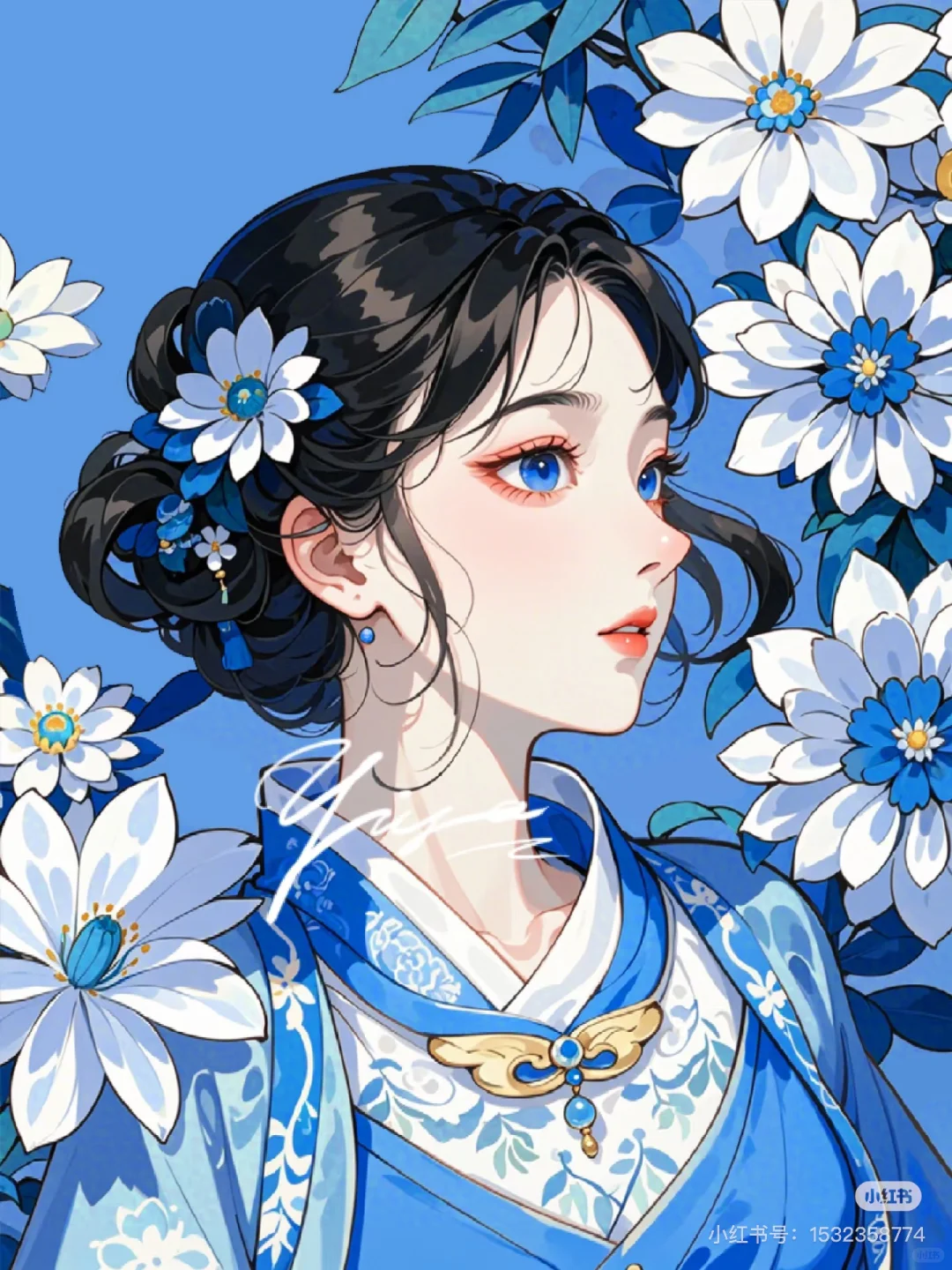 动漫人物绘画素材