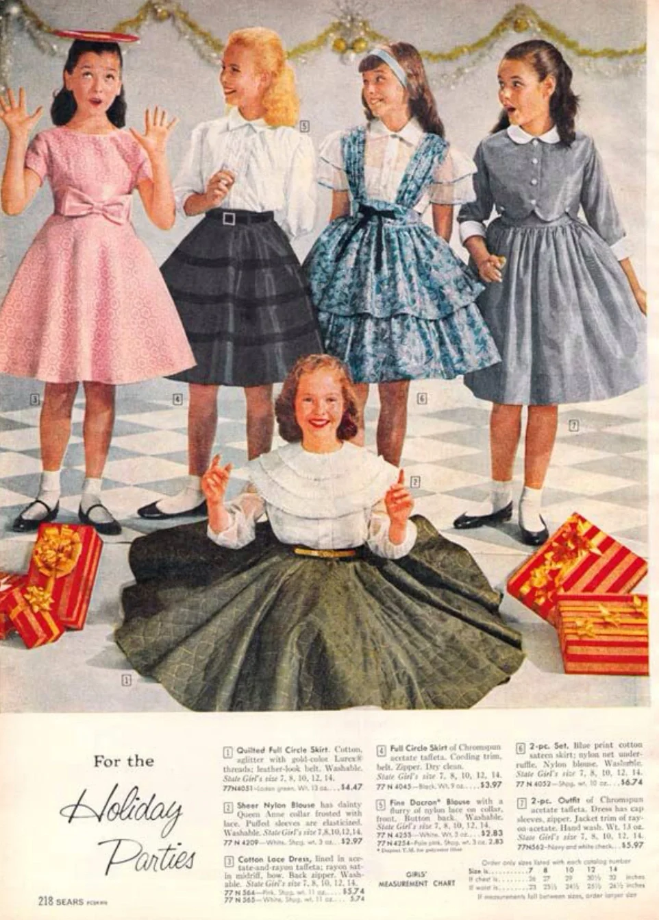 1950年代:裙摆之下的优雅幻想👗