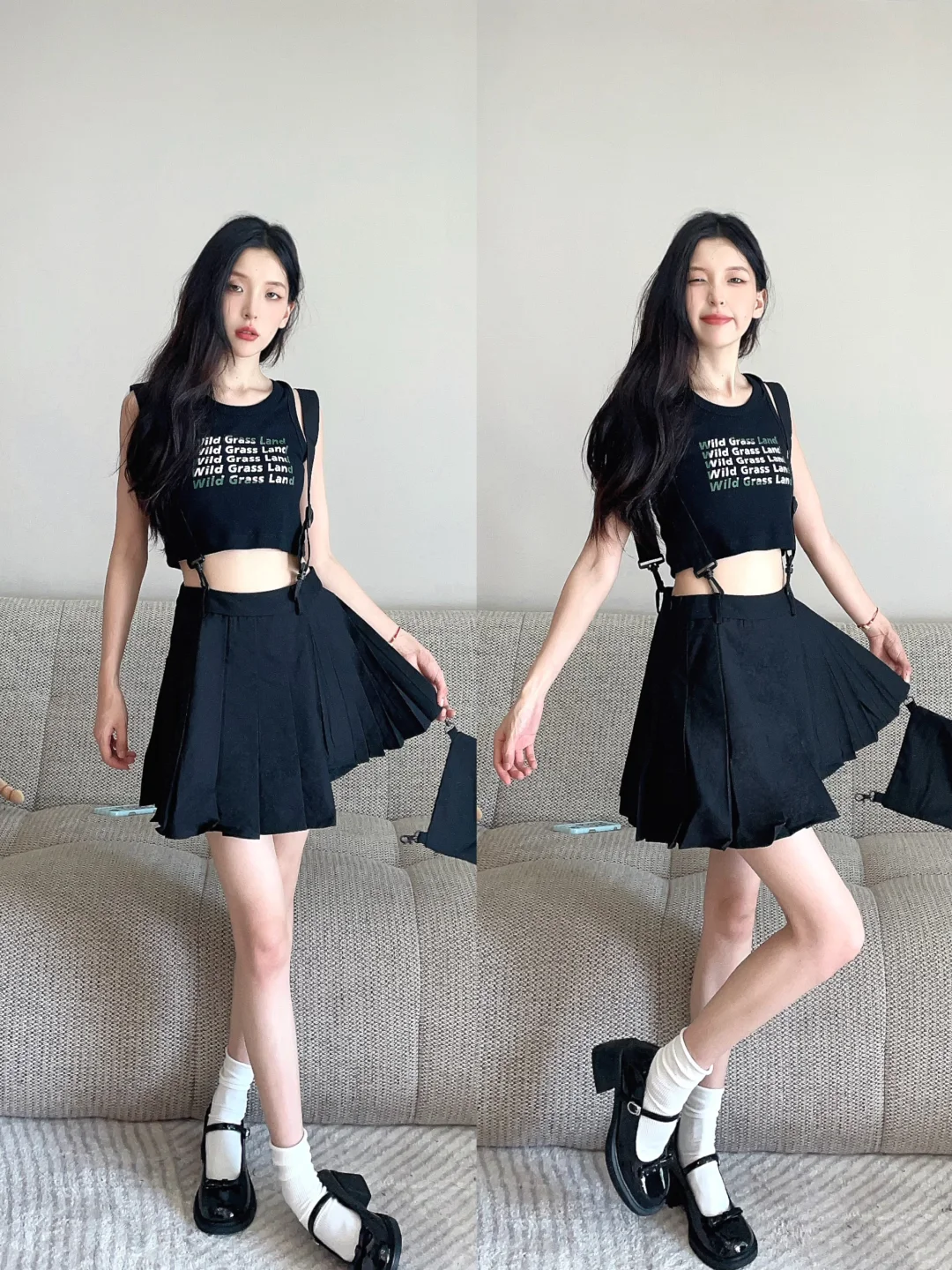 甜酷辣妹outfits*2 夏天就是小裙子的季节
