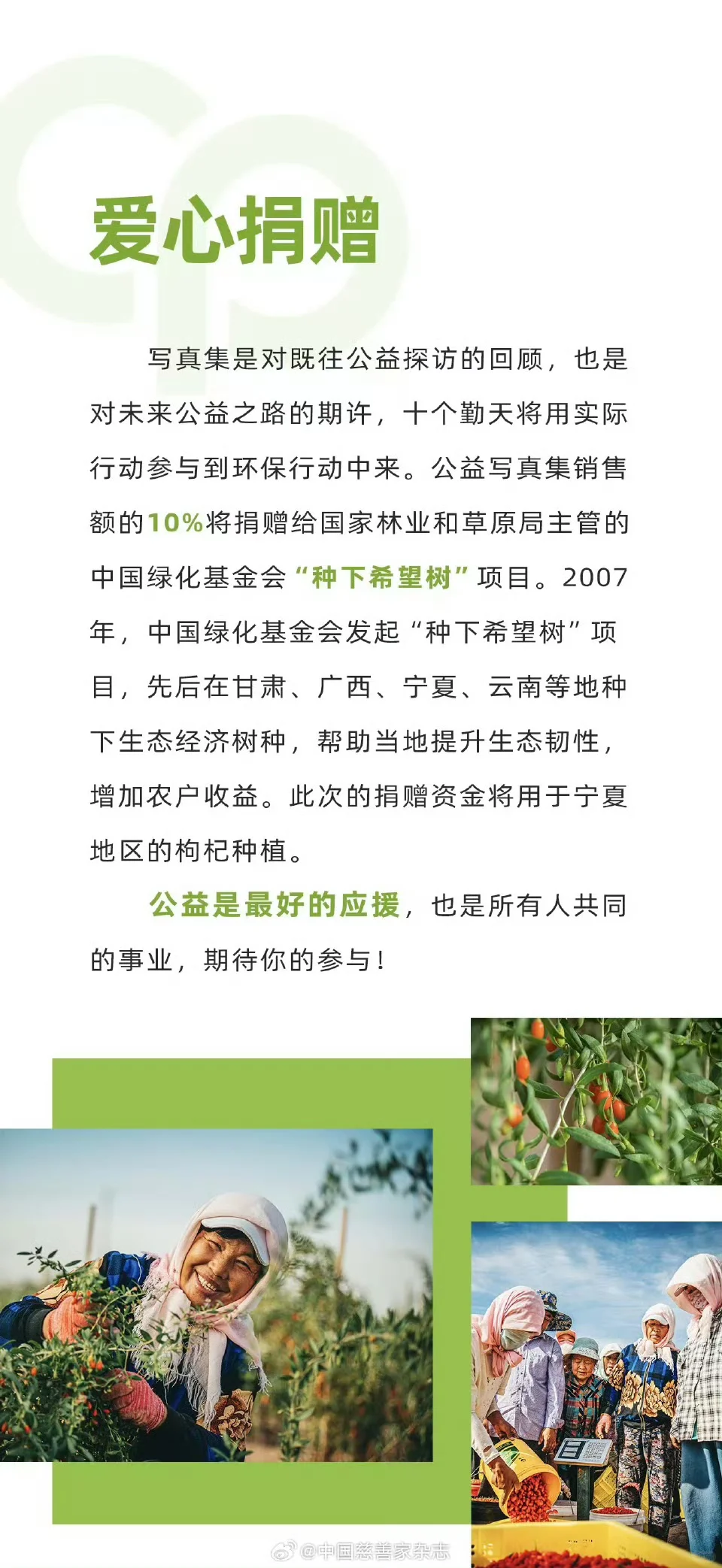 十勤的公益写真集会支持嘛
