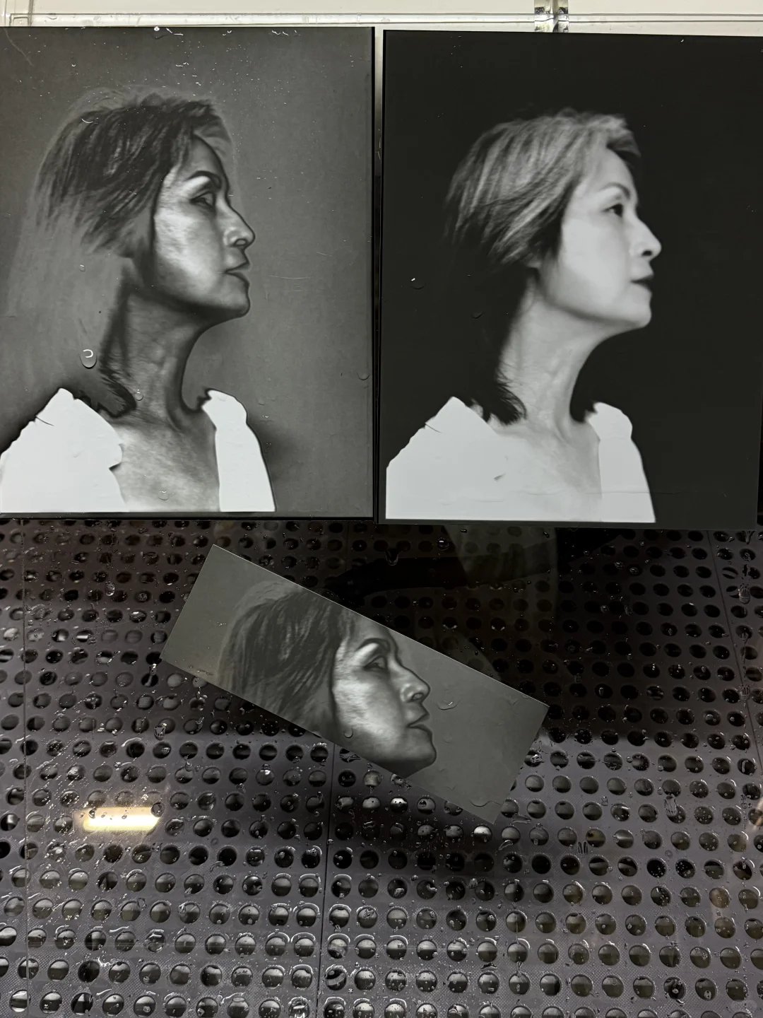 大画幅镜头下的熟女模特之美