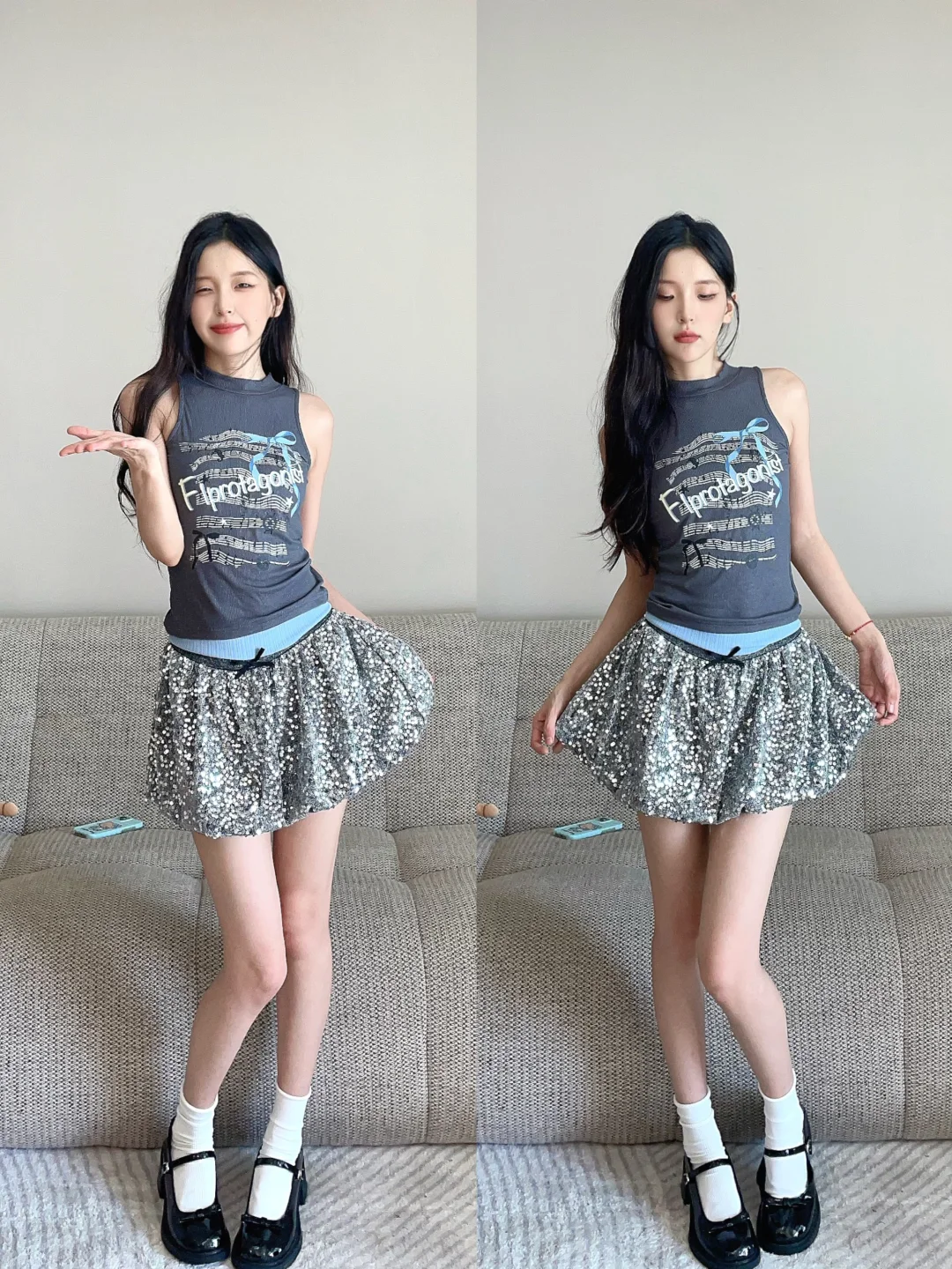 甜酷辣妹outfits*2 夏天就是小裙子的季节