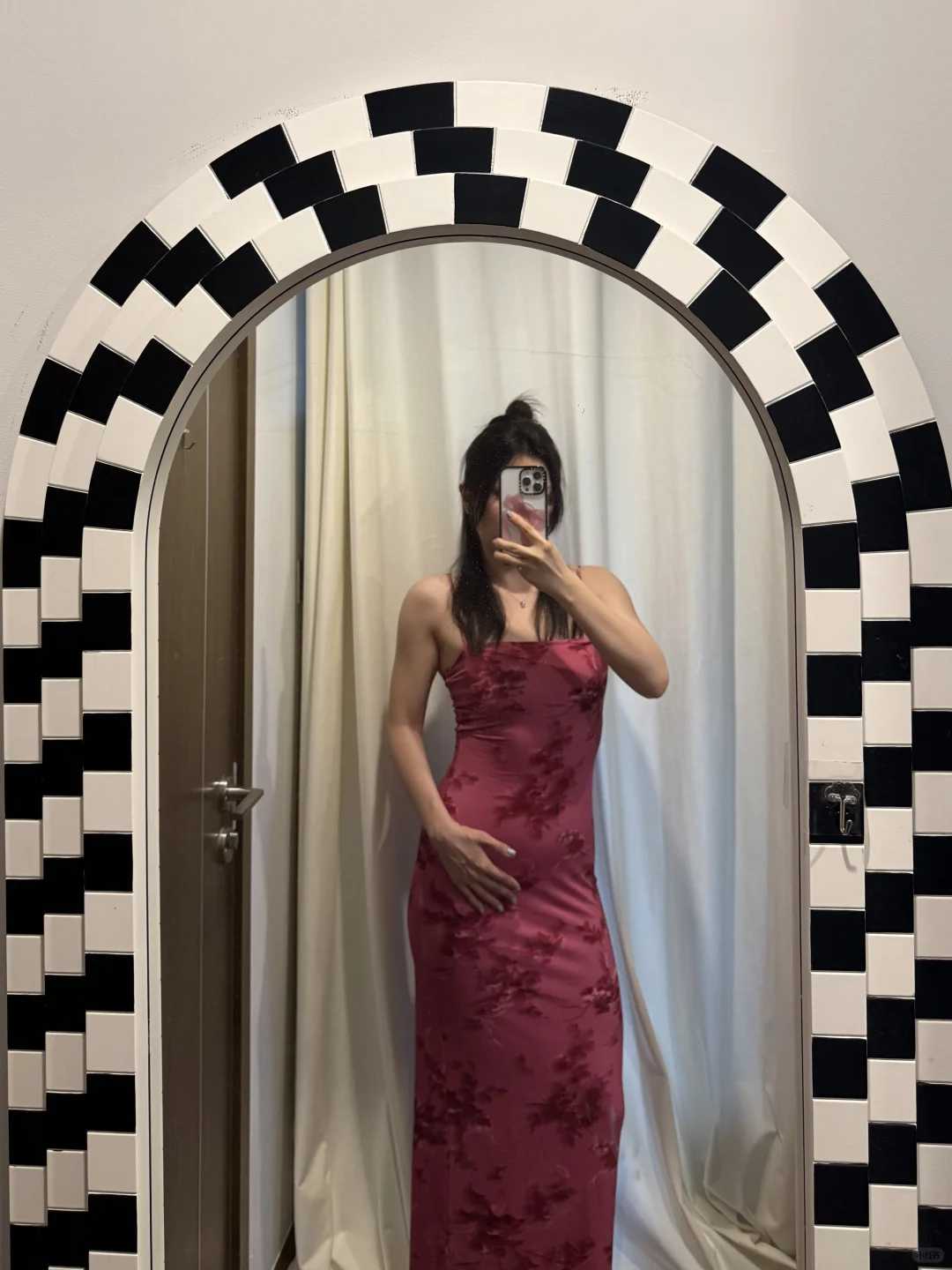 我们健身女试衣服