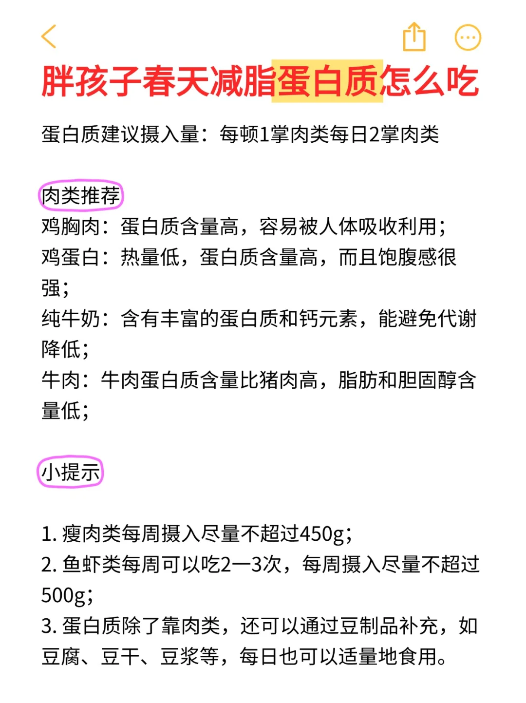 4月儿童减脂食谱✅21天不重样减脂食谱⭕️