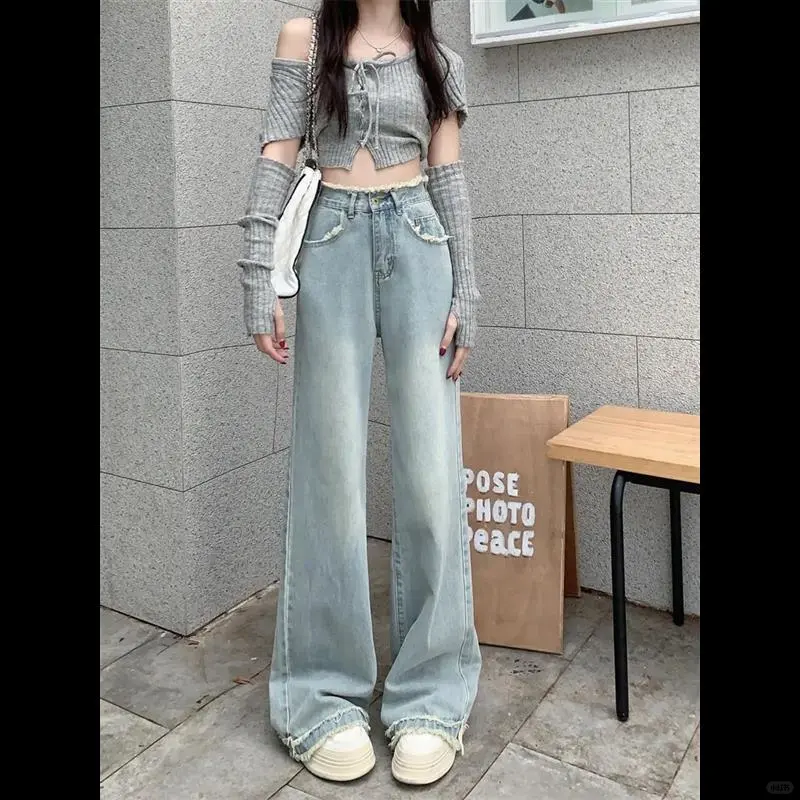 拖地直筒裤，让你轻松驾驭时尚！