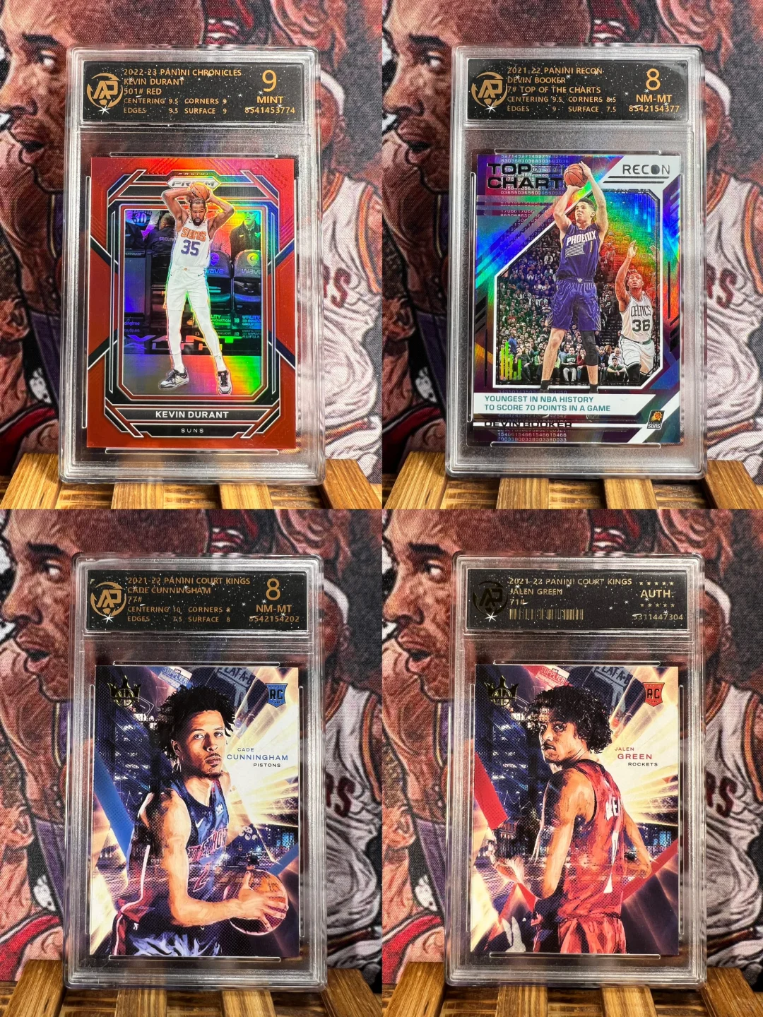 保罗乔治东契奇科比帕尼尼正版球星卡评级卡