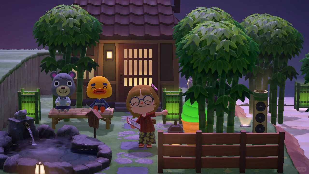 动森dlc | 给李察&毕克萝修的古早甜品澡堂
