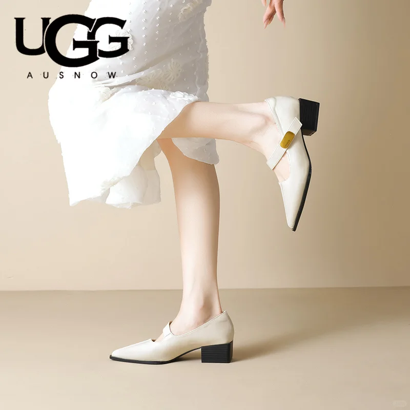 UGG这次玩大了~尖头单鞋才一百多🌟