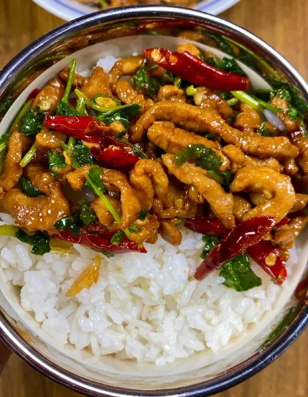 香辣肉丝 拌饭拌面都好吃