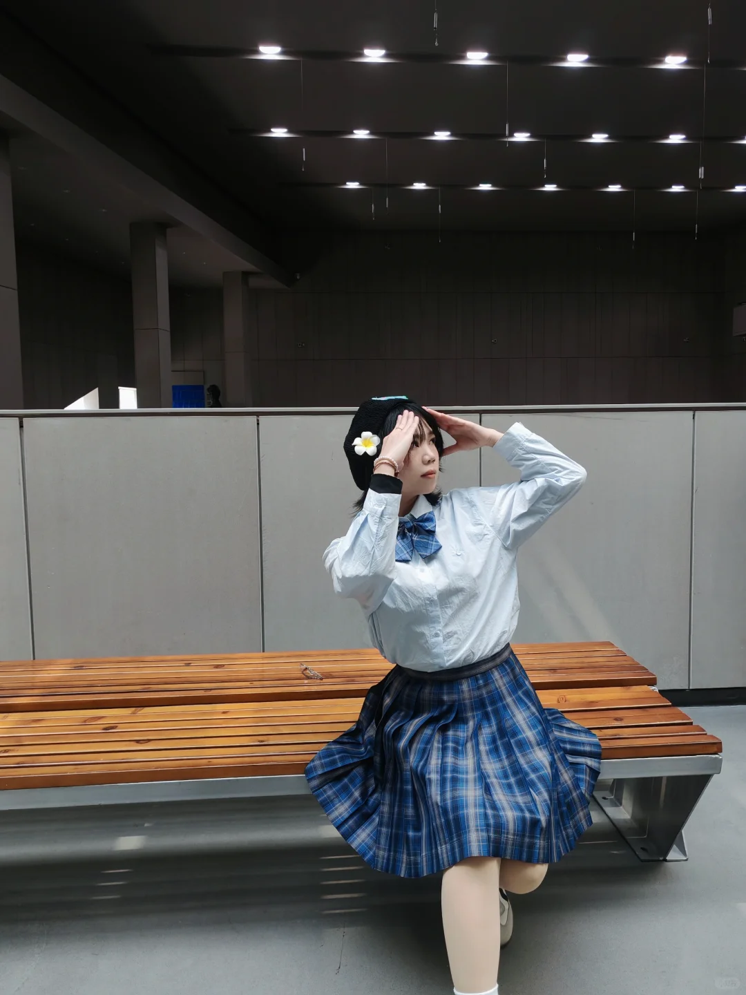 JK少女在长春净月潭