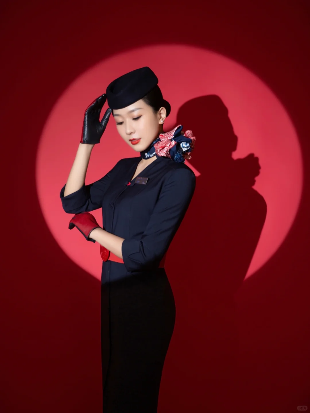 东航空乘制服写真