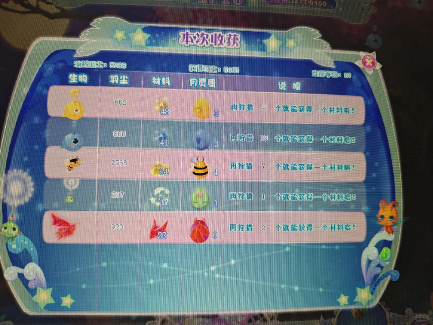 #小花仙 记录月灵之森第一次回本