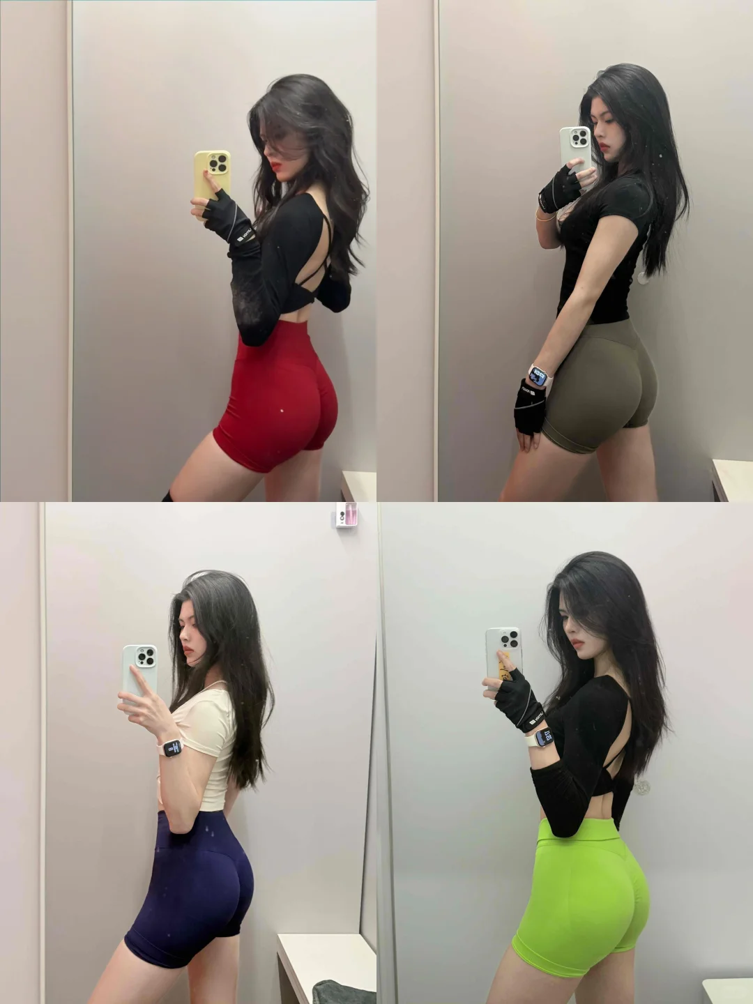 来自姐妹的返图，这条29短裤也太提臀了吧！