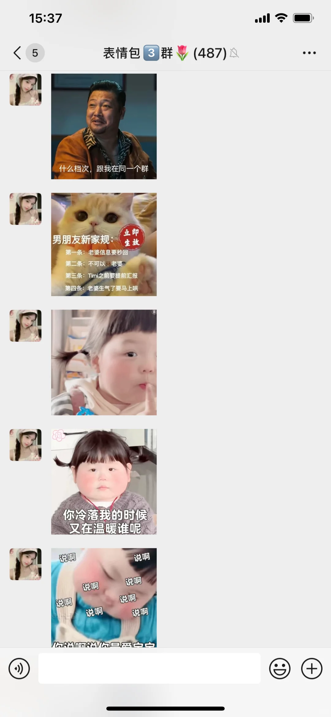 💕有这个表情包群，斗图稳赢