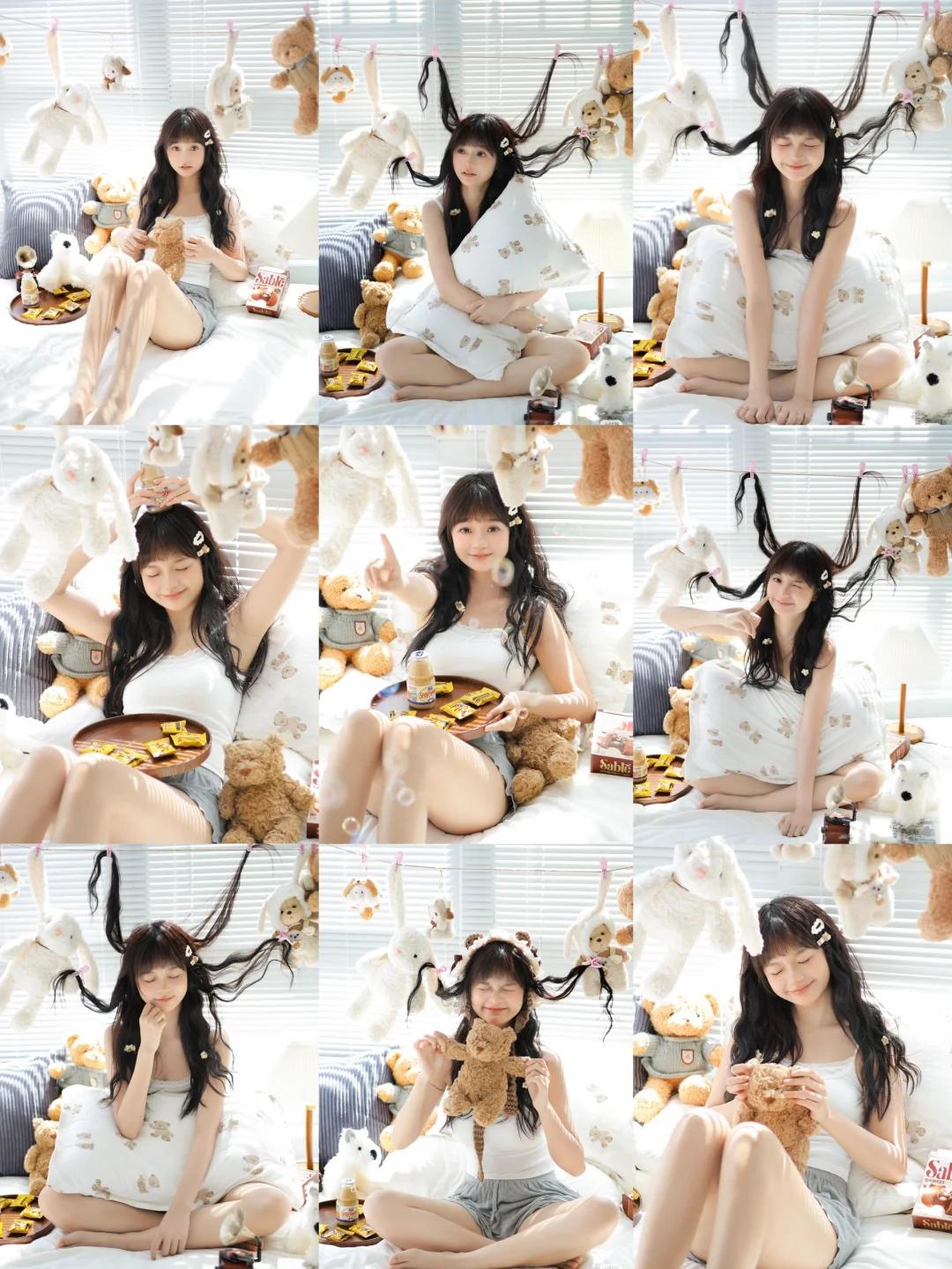 【23/100】小熊写真动作大全