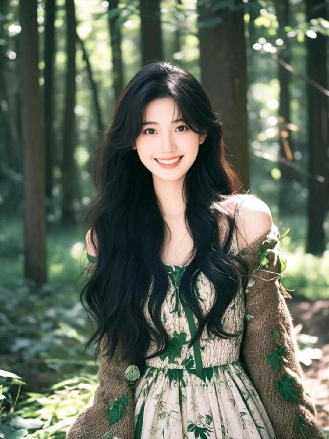 森林系美女