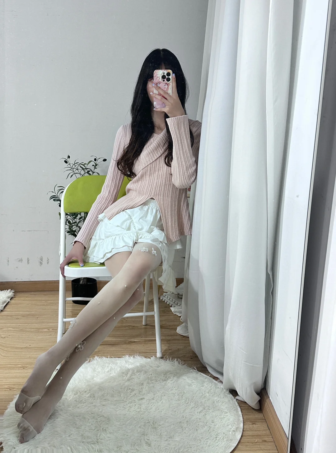 居家拍照～