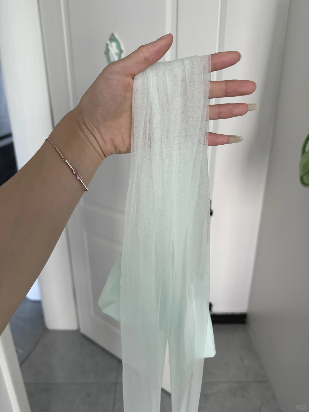 ✨哇哦！绿色的美肤袜也太好看啦！