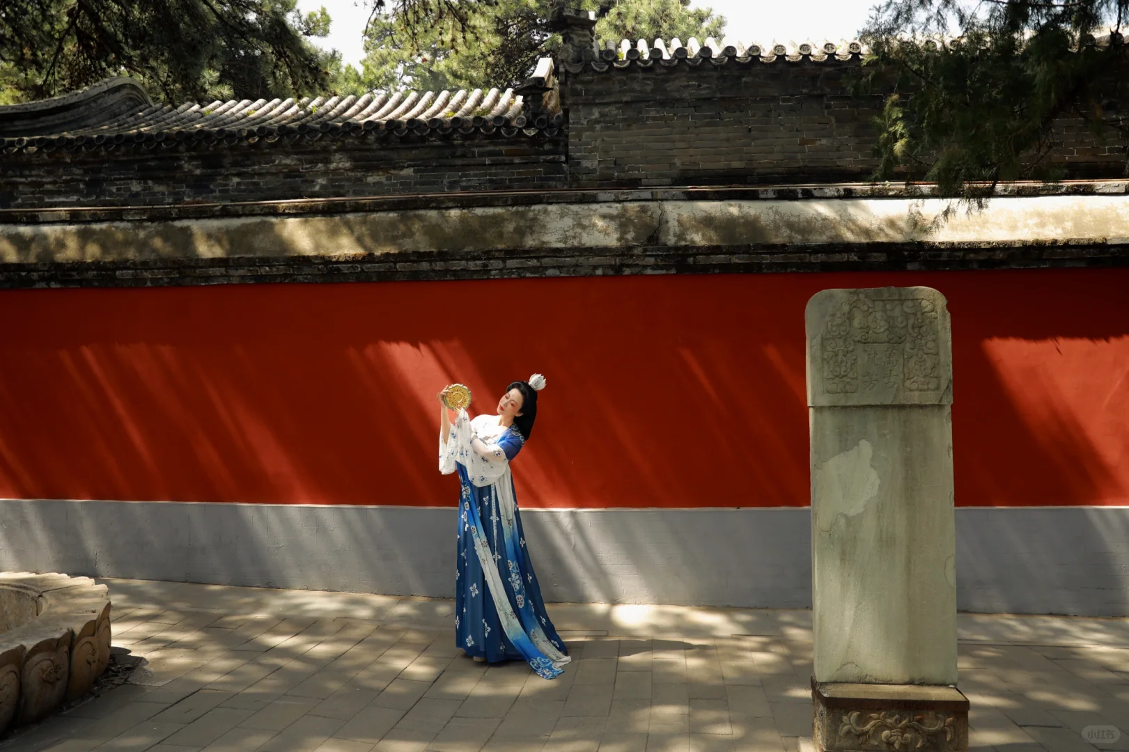 京城花事‖春日戒台寺 四月丁香开