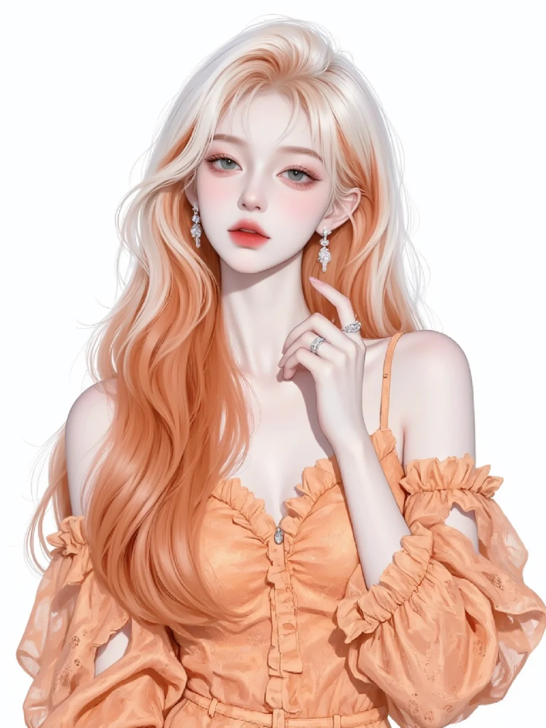 𝑾𝒆𝑪𝒉𝒂𝒕 橘系女头｜❽❸