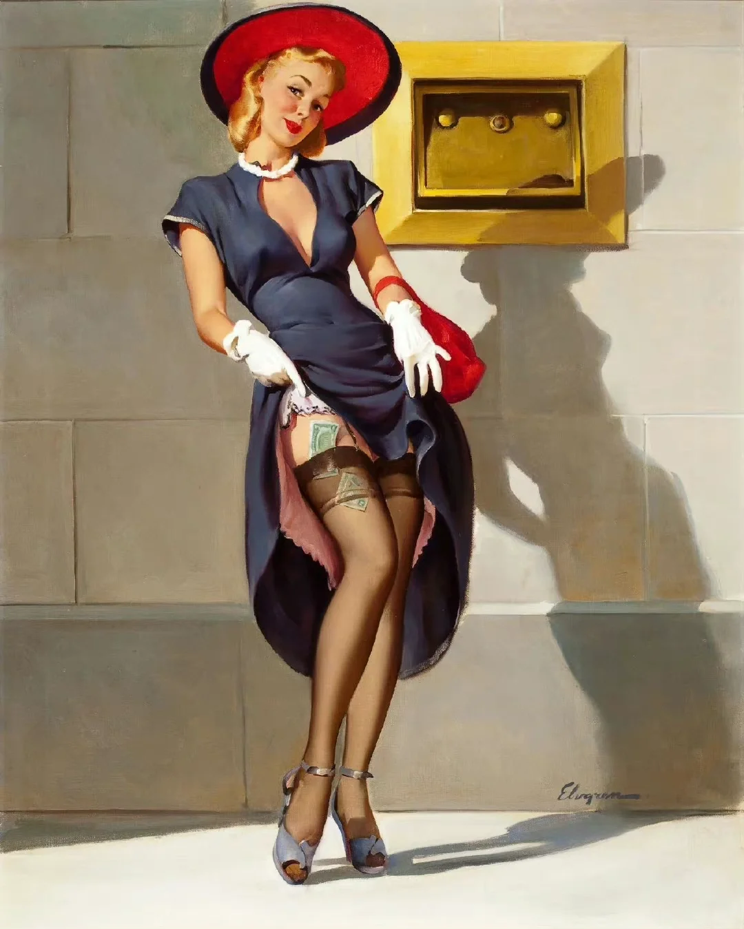 每日分享｜画报女郎