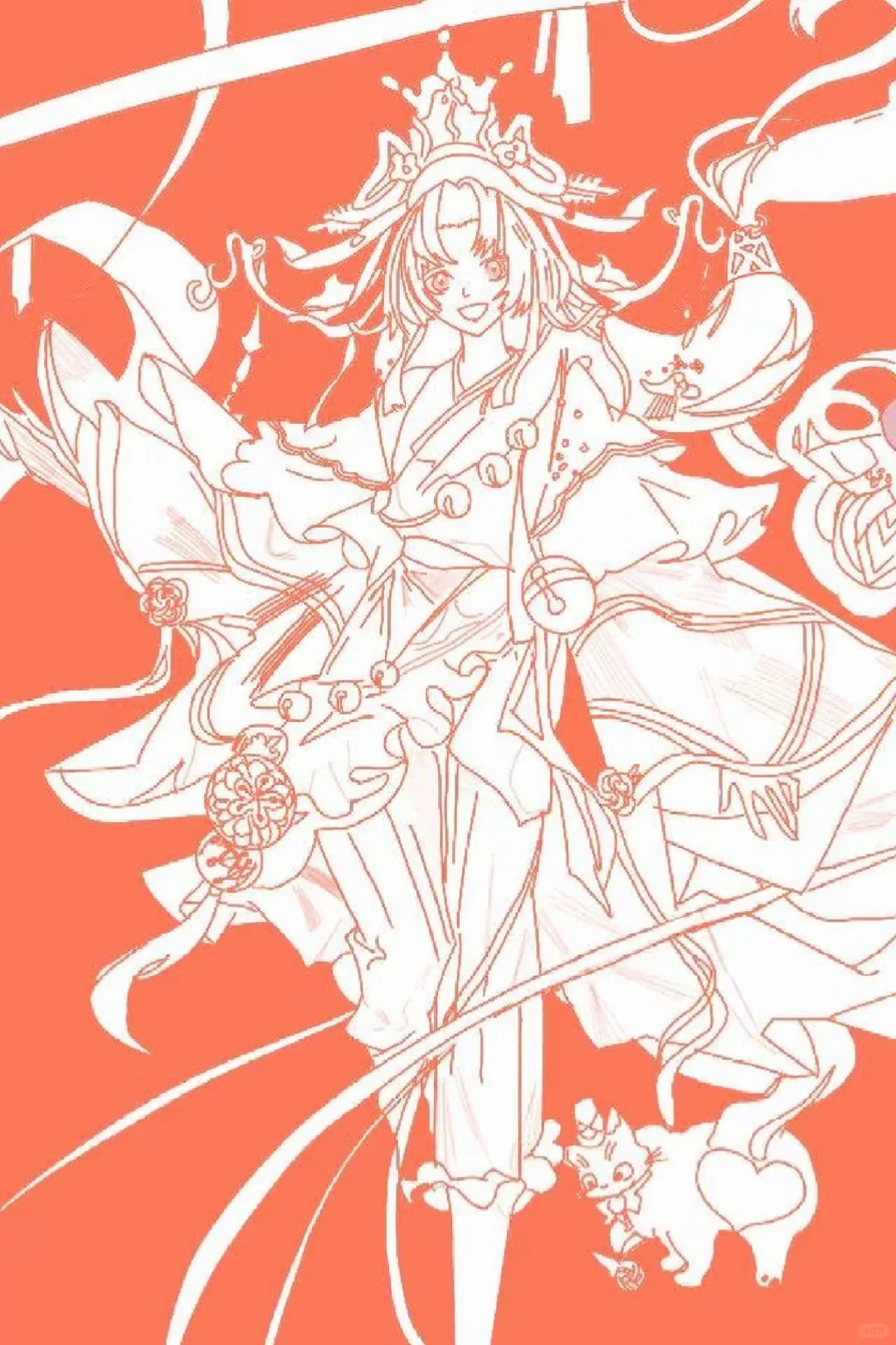 线稿描线【大缘小缘】缘结神