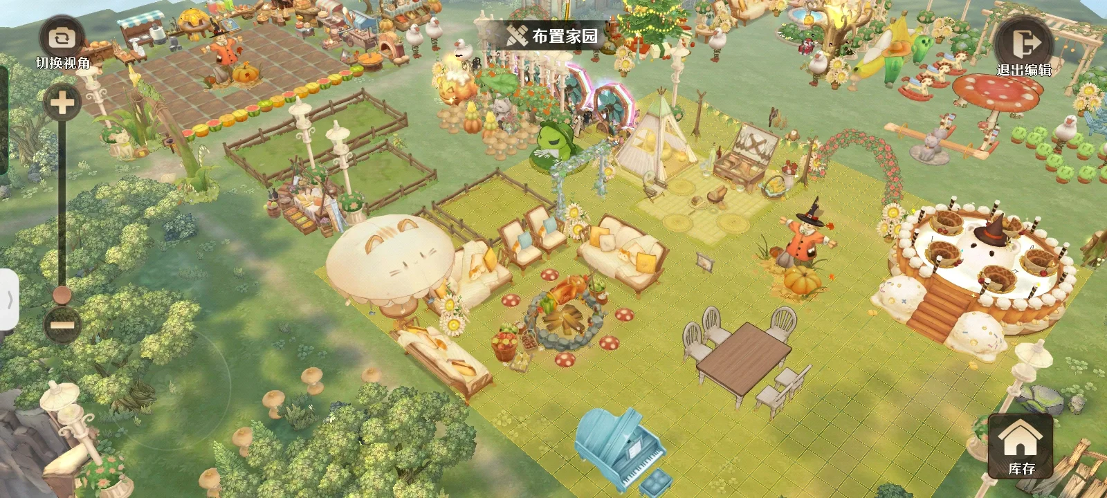 森之国度圆圆雪屋自己家装修。