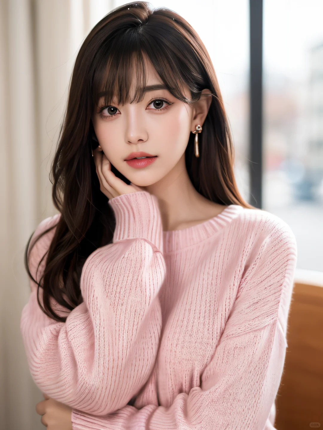 毛衣美女