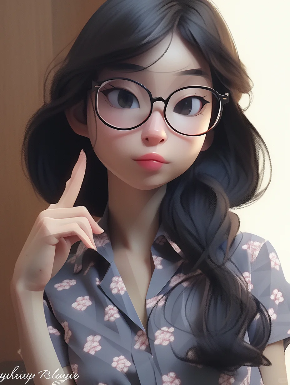 美女頭像壁紙