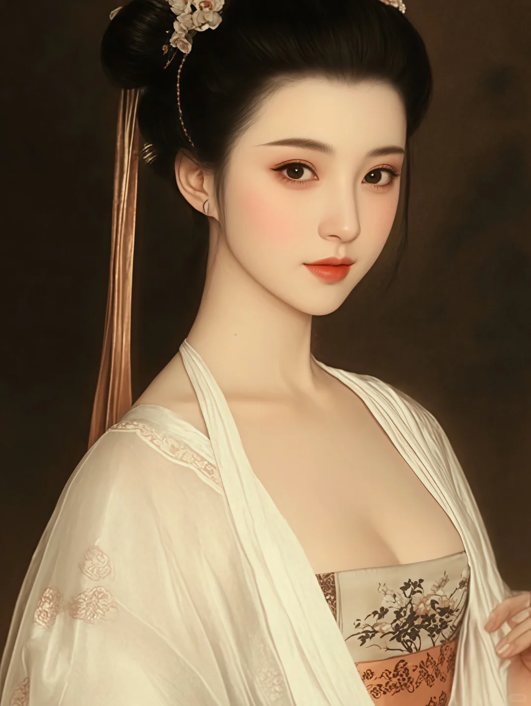 花容月貌映千秋，古风美人传世间