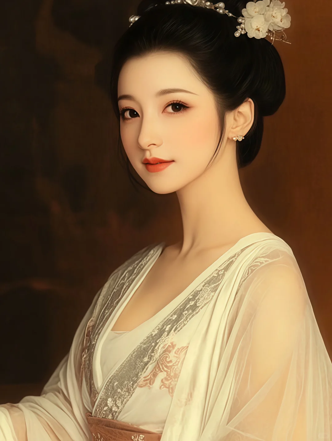 花容月貌映千秋，古风美人传世间