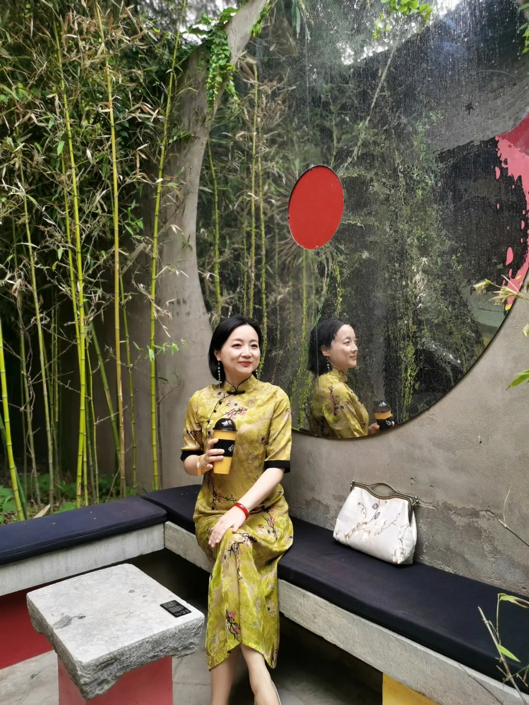 穿搭︱50岁以后感觉穿旗袍比年轻时更有味道