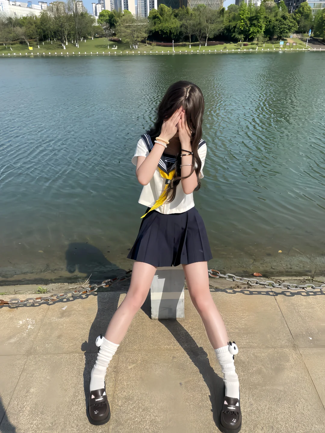 穿水手服这样拍！？