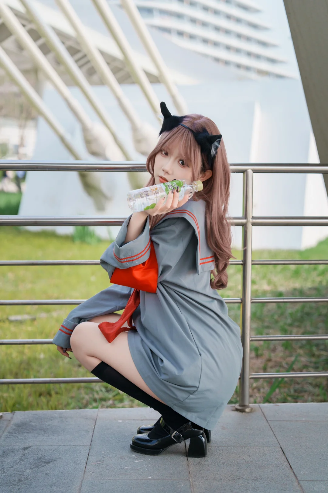 甜酷少女街头漫行