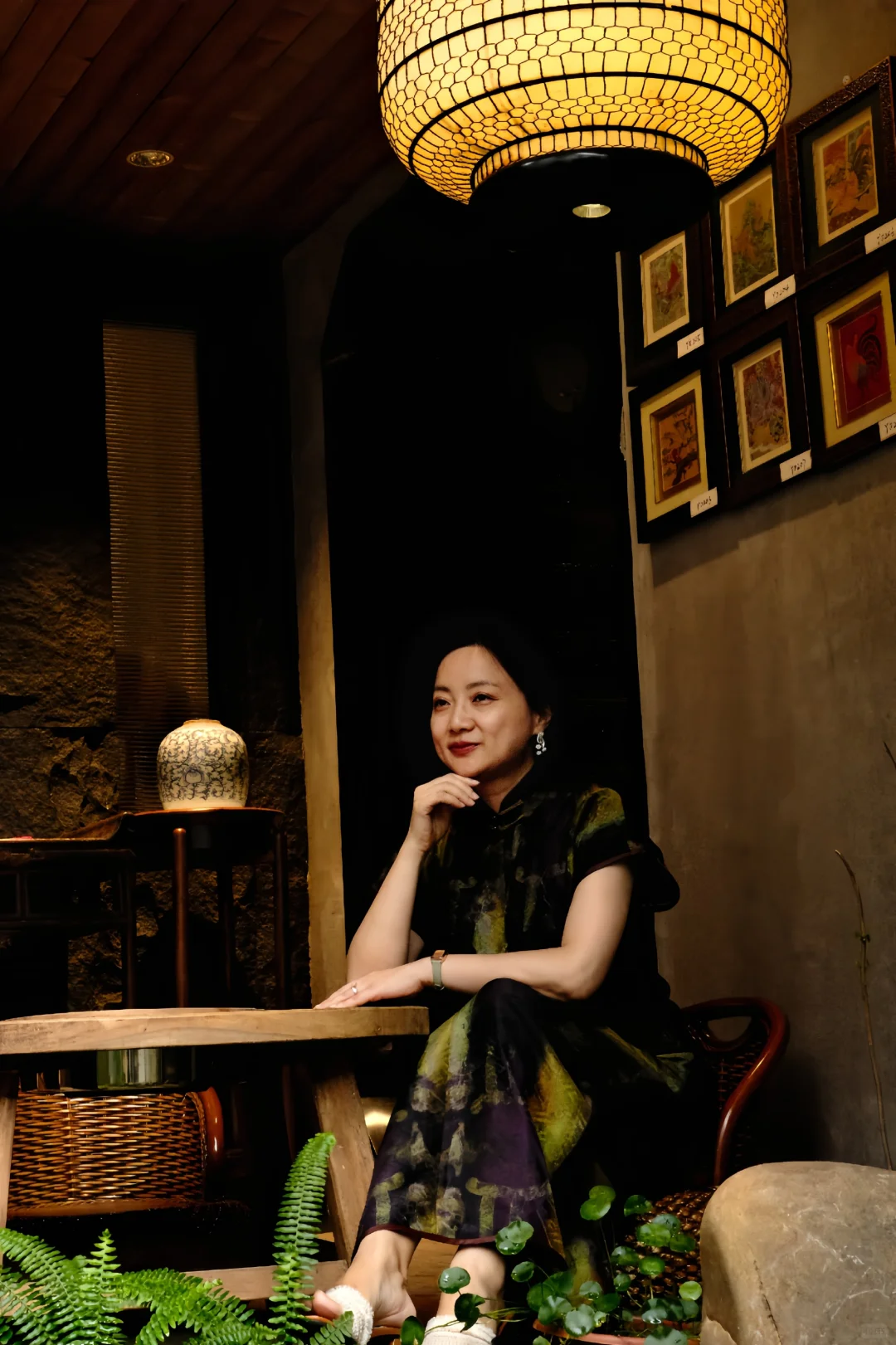 穿搭︱50岁以后感觉穿旗袍比年轻时更有味道