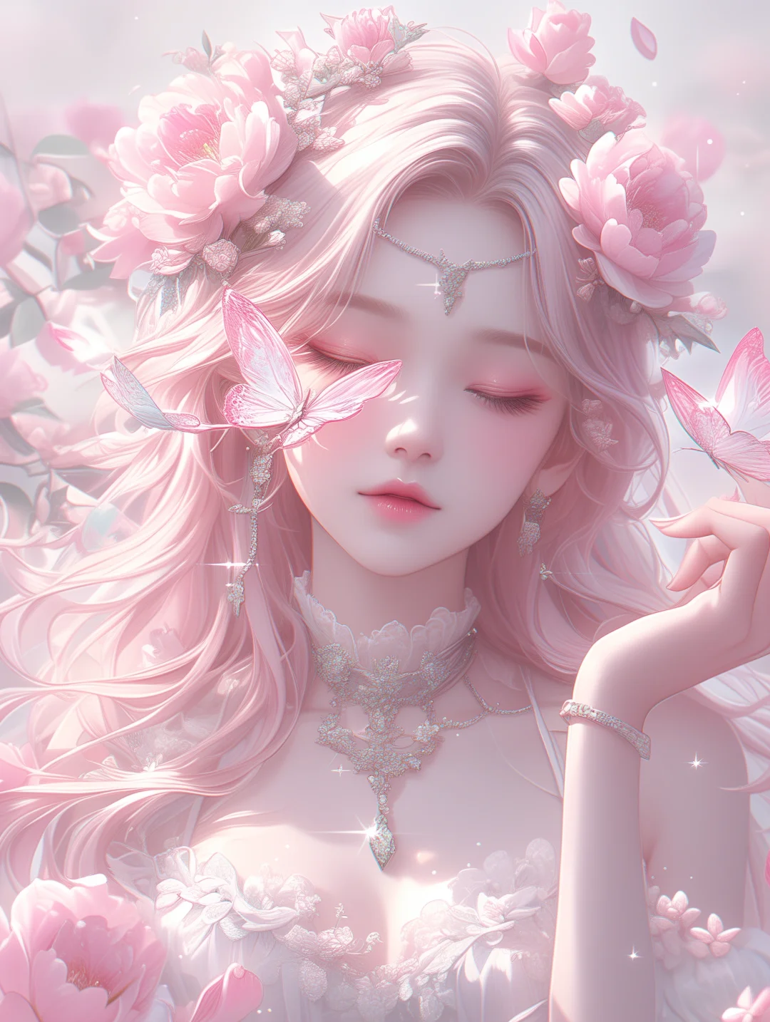 梦幻唯美｜粉色少女