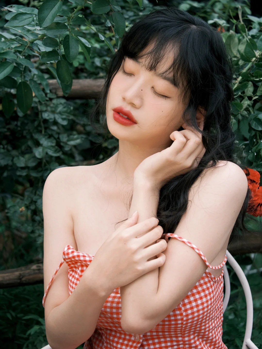 夏末之初丨花与少女