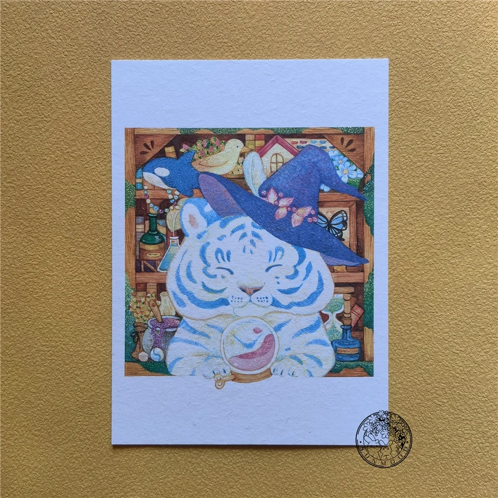 台湾原版明信片|喵星人全体出击