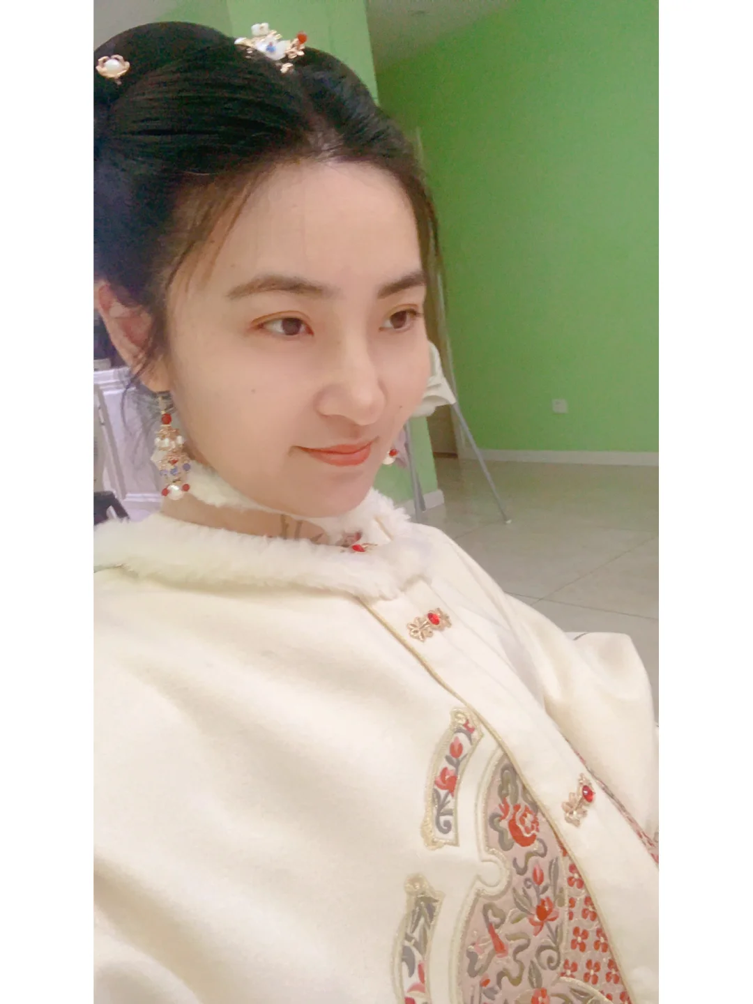 今天是华丽丽的大明少妇😋