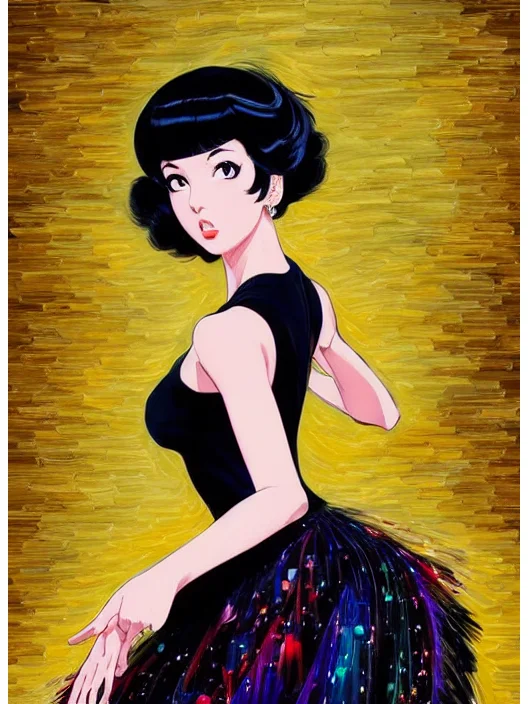 人物插画｜爵士年代的东方女郎