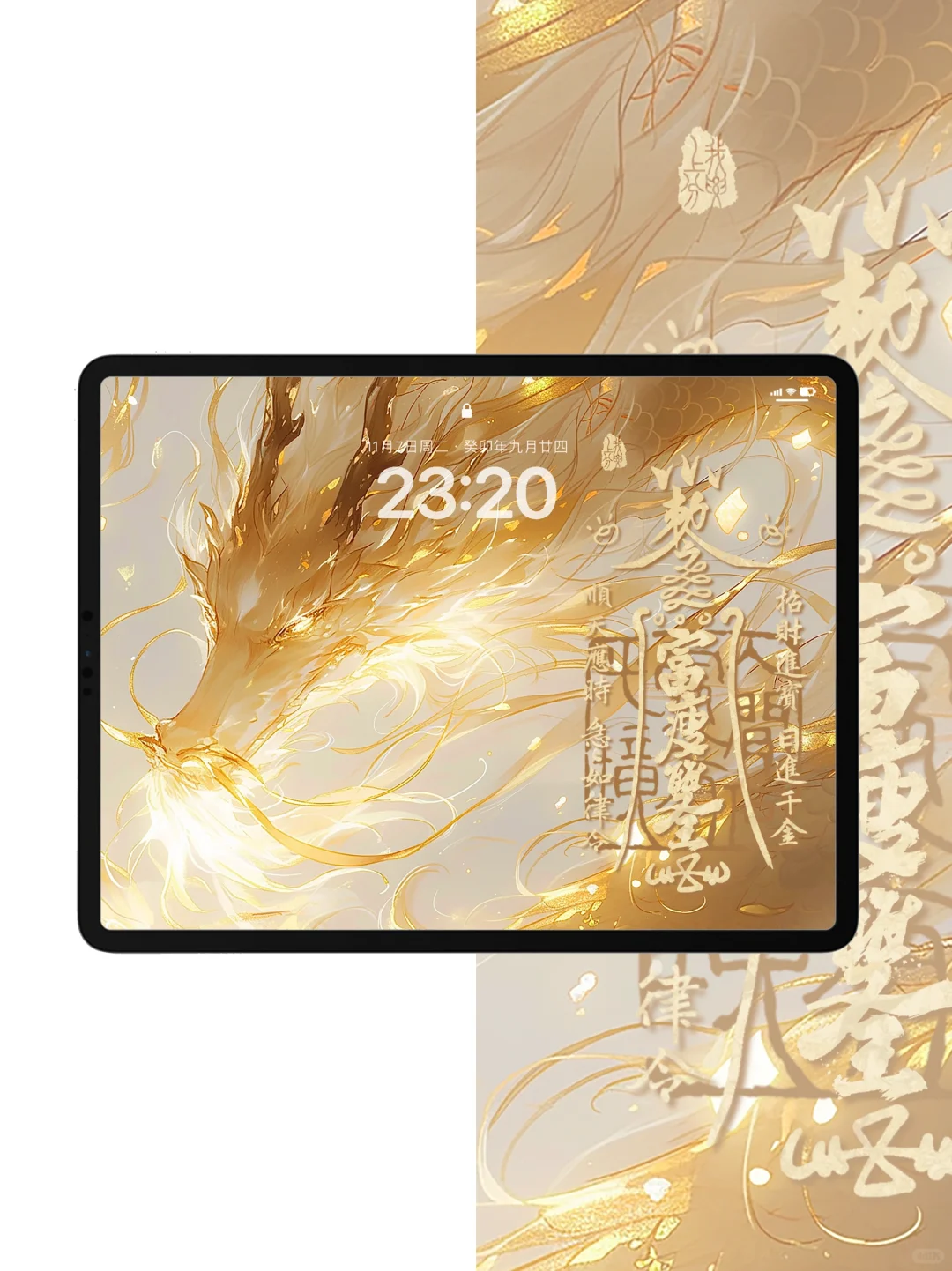 iPad壁纸｜这个夏天 暴富 变瘦🎊