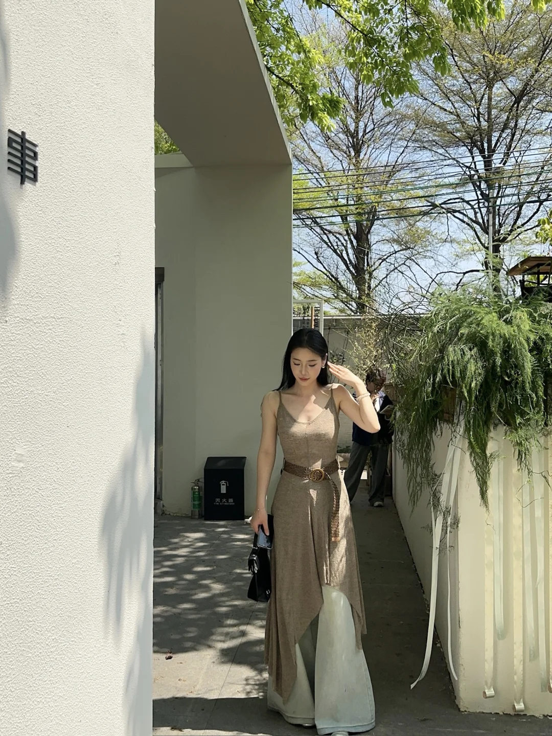 超绝松驰感的淡人穿搭自然系草木色