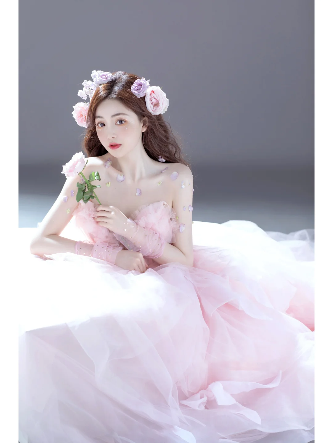 🌸 成都写真|时尚花海梦，唯美写真之约