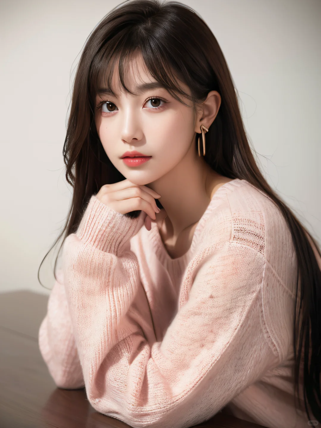 毛衣美女