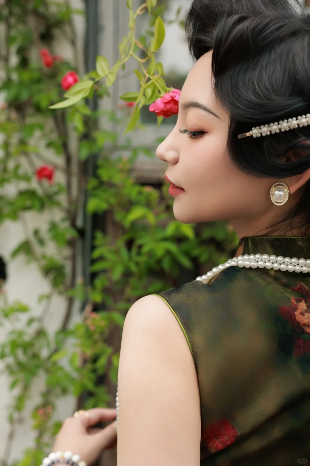 复古手推波，坏女人感满满