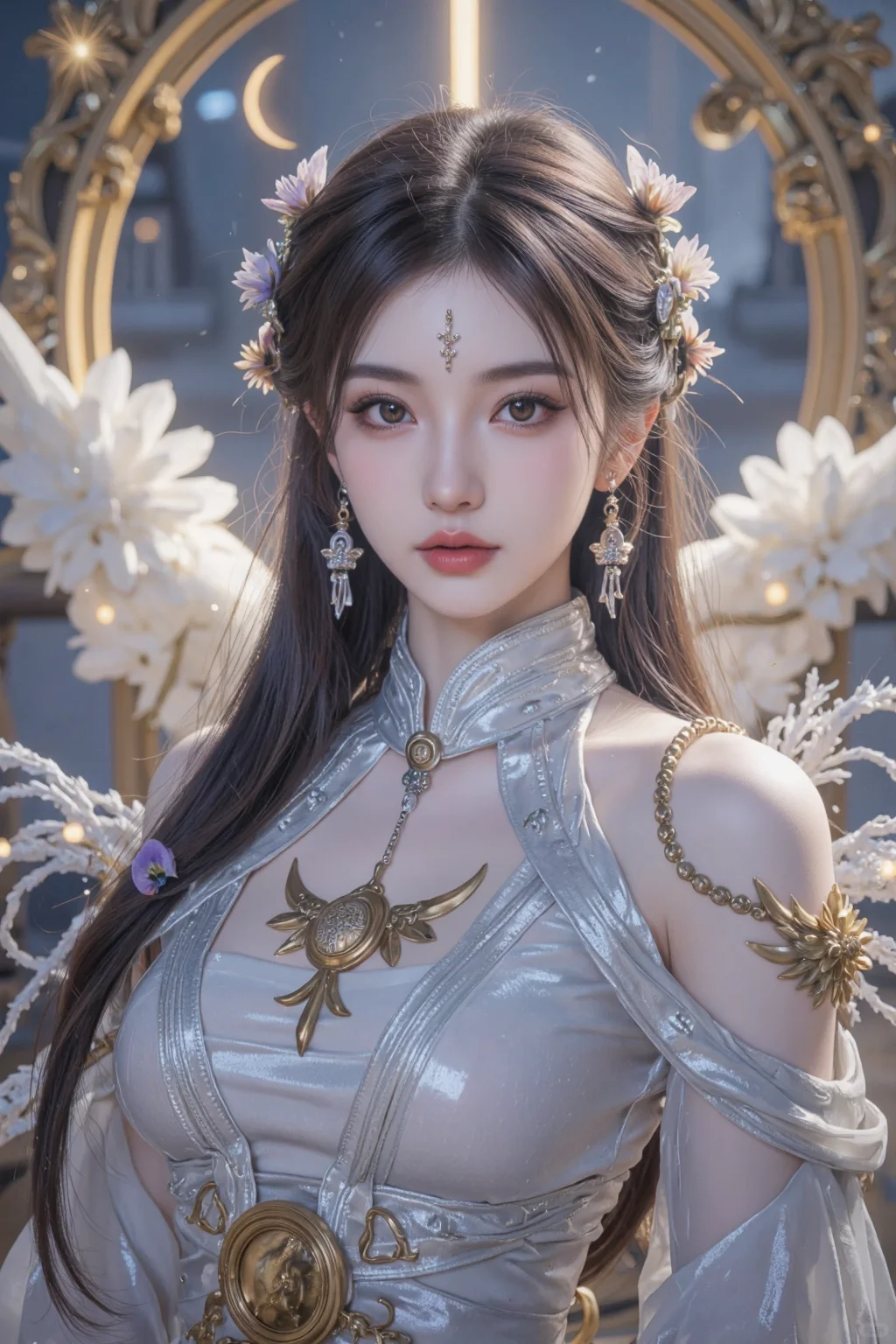 🍁古风神女颜值杀！美到挪不开眼
