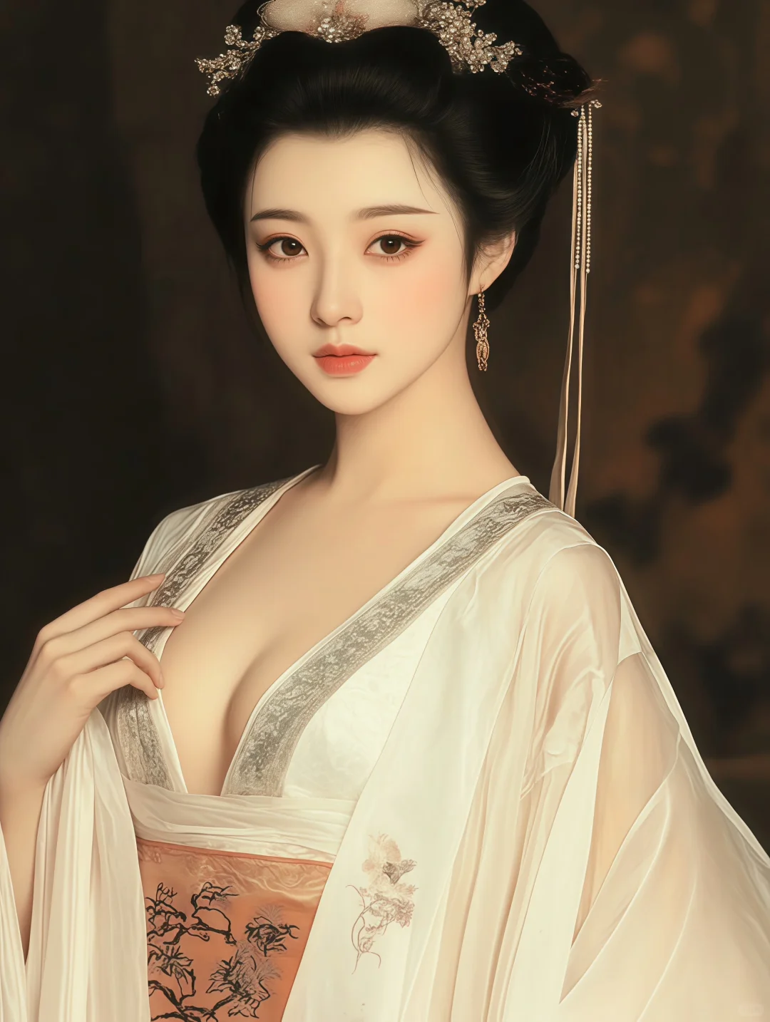花容月貌映千秋，古风美人传世间