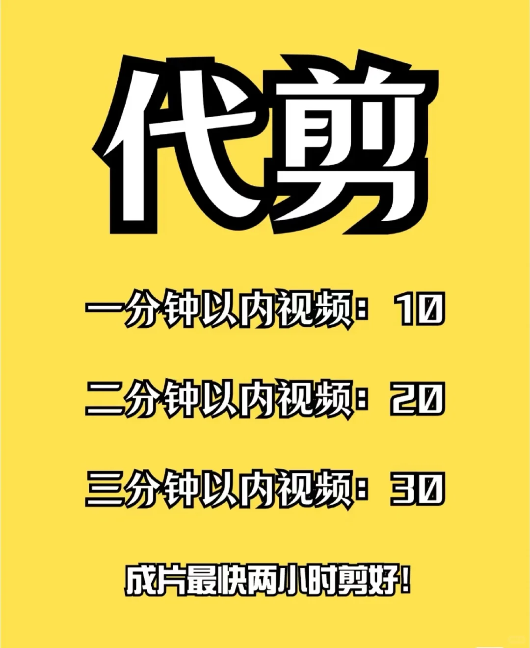 视频制作 视频代剪 最优服务出保质作品