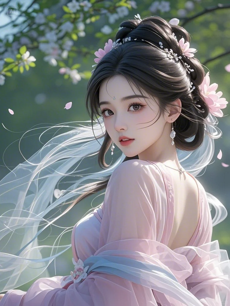 温婉如玉🌸 古风佳人独具韵味💕
